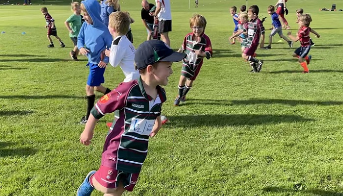 Image of Guildfordians RFC (GRFC) Minis Rugby team located on Stoke Park Guildford